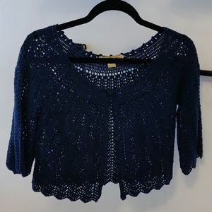 Blue Summer Sweater, light weight